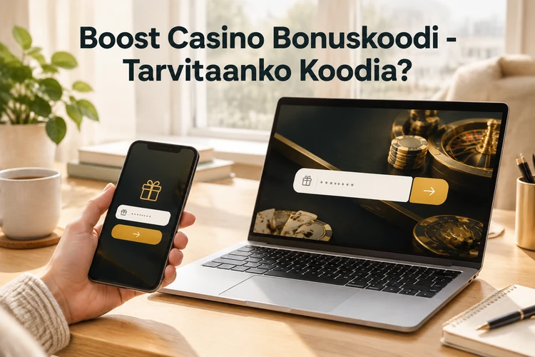 Boost Casino Bonuskoodi - Tarvitaanko Koodia?