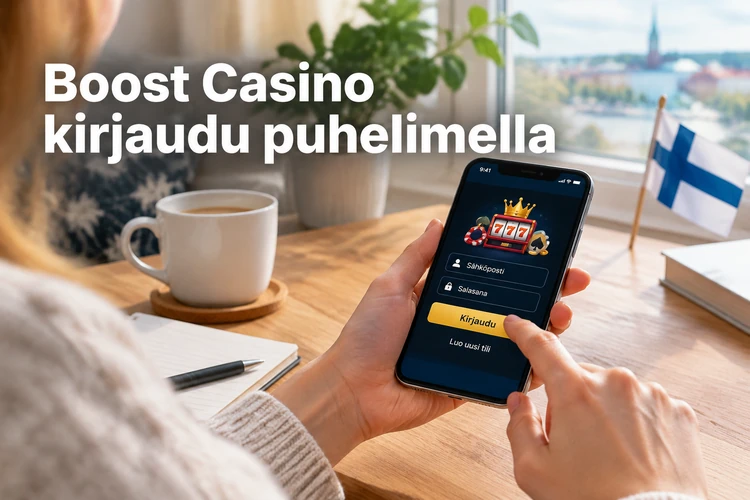 Mitä tietoja Boost Casino login vaatii?