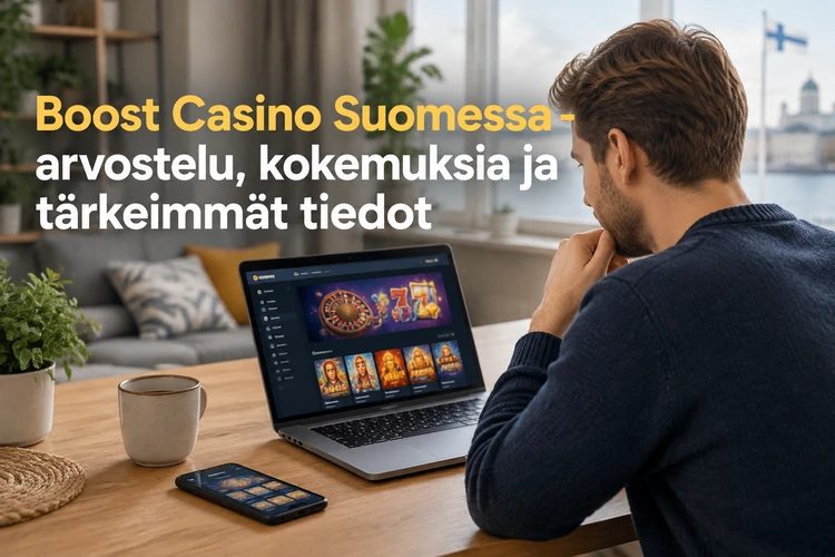 Boost Casino Suomessa - arvostelu, kokemuksia ja tärkeimmät tiedot